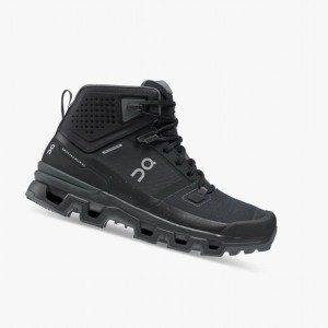 Dámské Pohorky On Cloudrock 2 Waterproof Černé | 398FWVIDS