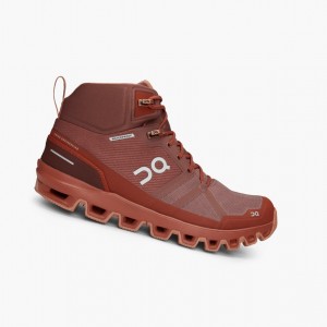 Dámské Pohorky On Cloudrock Waterproof Hazel | 371XGPFND