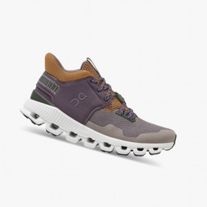 Dámské Silniční Běžecké Boty On Cloud Hi Edge Fialové | 132XUJELS