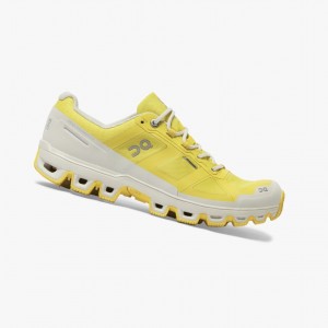 Dámské Trailové Běžecké Boty On Cloudventure Waterproof Hořčice | 051OKATJL