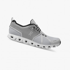 Pánské Běžecké Boty On Cloud 5 Waterproof Bílé | 260OVGDFZ