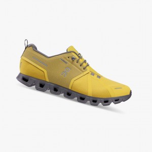 Pánské Běžecké Boty On Cloud 5 Waterproof Hořčice | 952MQIZVP