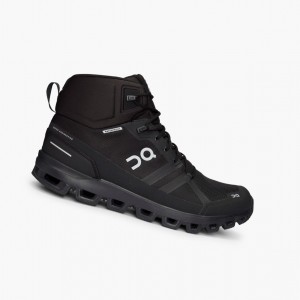 Pánské Pohorky On Cloudrock Waterproof Černé | 295CERVTX