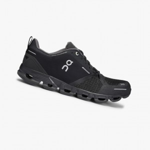 Pánské Silniční Běžecké Boty On Cloudflyer Waterproof Černé | 638DOTSUM